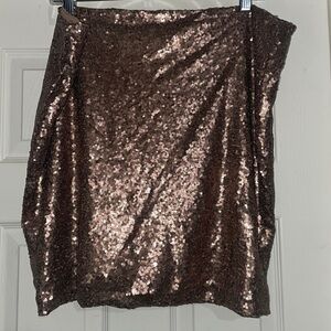 Sequin Mini Skirt